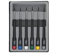 Donau Elektronik pour l'électronique et la mécanique de précision Jeu de tournevis 6 pièces 6 pans intérieurs (TX)