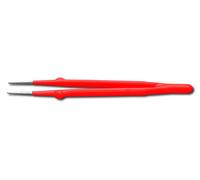 Donau Elektronik PZ27 Pince brucelle isolée semi-pointue 160 mm
