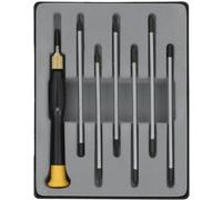 Donau Elektronik Set de lames et tête sphérique à six pans dans un boîtier pratique