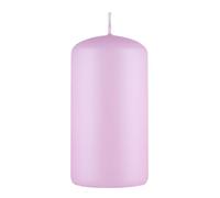 DONAU HOME Bougie pilier standard laquée - Bougie à la paraffine - 60 x 115 mm - Perle rose mat - Bougie pilier décorative - 1 pièce - Pour décoration