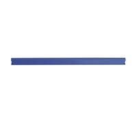 Donau Lot de 10 rails de serrage universels DIN A4 / 6 mm pour environ 60 feuilles/bornier pour bandes brise-vue/clips de fixation/plastique PVC/bleu
