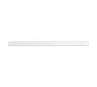 DONAU Lot de 10 rails de serrage universels DIN A4 / 8 mm pour environ 80 feuilles/bornier pour bandes brise-vue/clips de fixation/plastique PVC/blanc