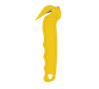 DONAU SAFETY Couteau de sécurité / 1 piece/lame non-remplaçable, porte-clés, jaune/Cutter Universel