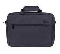 DONAU TRAVEL Vienna Sacoche pour ordinateur portable / 15,6" / Travail/Voyage/Imperméable/Dimensions : 40 x 9 x 29 cm/Capacité 10 litres/Couleur noire/Sac élégant