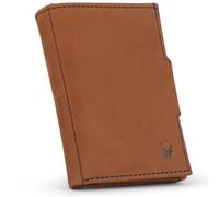 DONBOLSO Porte Carte NextGen | Portefeuille avec Protection RFID | Portefeuille Homme Cuir Mince avec Pochette à Monnaie | Etui Jusqu'à 11 Cartes | Porte Monnaie Homme | Vintage Marron