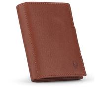 DONBOLSO Porte Carte NextGen | Portefeuille avec Protection RFID | Portefeuille Homme Cuir Mince avec Pochette à Monnaie | Etui Jusqu'à 11 Cartes | Porte Monnaie Homme | Nappa Marron