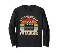 Donc apparemment, Je suis Dramatique - Funny Broadway Musical Theatre Manche Longue