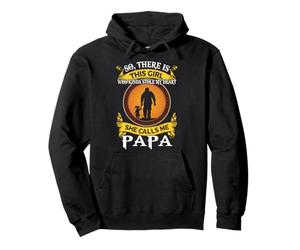 Donc il y a Cette Fille Quelque Peu volée Mon cœur Elle m'appelle Papa Sweat à Capuche