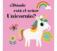 ¿Dónde está el señor Unicornio?: Solapas de tela y un espejo