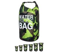 DonDon Dry Bag Sac étanche 2l, 5l, 10l, 15l, 20l, 30l avec bandoulière - Camouflage 30 Liter