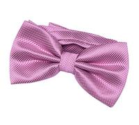 DonDon Noeud papillon pour homme 12 x 6 cm avec crochet déjà lié et réglable - lilas