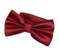 DonDon Noeud papillon pour homme 12 x 6 cm avec crochet déjà lié et réglable - pourpre