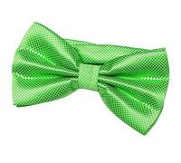 DonDon Noeud papillon pour homme 12 x 6 cm avec crochet déjà lié et réglable - vert