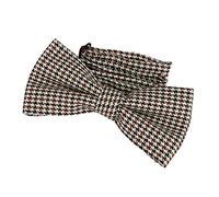 DonDon Nœud papillon à carreaux pour hommes avec crochet - déjà lié et réglable