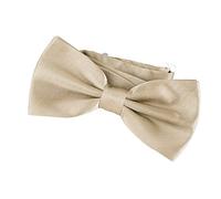 DonDon Nœud papillon avec crochet champagne - déjà lié et réglable