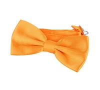 DonDon Nœud papillon avec crochet jaune orange - déjà lié et réglable