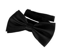 DonDon Nœud Papillon noir déjà noué réglable