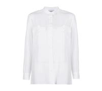 Dondup - 000 Camicia Bianca Lunga - Femme - Blouses et Chemises - Blanc - Taille: 44 FR