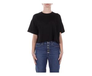 Dondup - Back Logo Top - Femme - Tops - Noir - Taille: 38 FR
