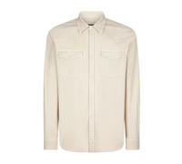 Dondup - Camicia 100% Cotone - Homme - Chemises - Beige - Taille: L