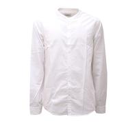 Dondup - Chemise Blanche en Coton avec Passepoil - Homme - Chemises - Blanc - Taille: L