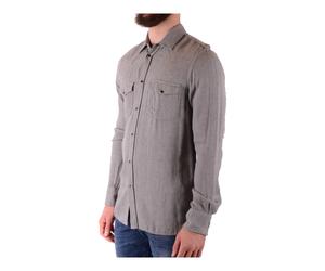 Dondup - Chemise Casual - Homme - Chemises - Gris - Taille: S