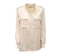 Dondup - Chemise en Velours - Femme - Blouses et Chemises - Blanc - Taille: 42 FR