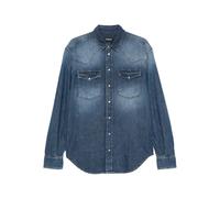 Dondup - Chemise style western - Homme - Chemises - Bleu - Taille: M
