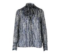 Dondup - Chemisier en mousseline de viscose - Femme - Blouses et Chemises - Multicolore - Taille: 44 FR
