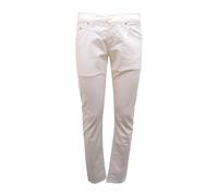 Dondup - Chinos Élégants - Homme - Pantalons - Blanc - Taille: W30