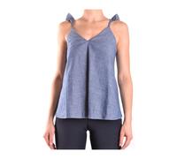 Dondup - Débardeur - Femme - Tops - Bleu - Taille: 40 FR