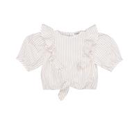 Dondup - Dfca021Cr004 D143 - Femme - Blouses et Chemises - Blanc - Taille: 4 Y