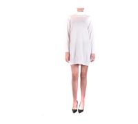 Dondup - Élégante Robe Courte - Femme - Robes - Beige - Taille: 36 FR