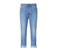 Dondup, Femme, Jeans, Bleu, Taille: W27 Jean Élégant Coupe Ample avec Boutons Bijoux