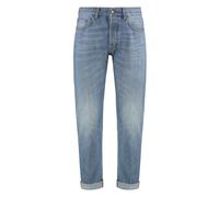 Dondup - Jean Coupe Droite avec Détails Métalliques - Homme - Jeans - Bleu - Taille: W32