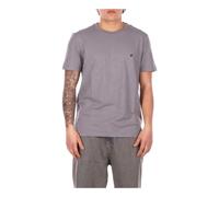 Dondup - Logo Front T-shirt - Homme - Tops - Gris - Taille: XL