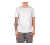 Dondup - Logo Front T-shirt - Homme - Tops - Gris - Taille: XL