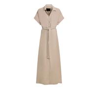 Dondup - Maxi Robe Chemise - Femme - Robes - Beige - Taille: 38 FR