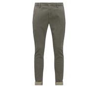 Dondup - Pantalon Slim Fit en Dusty Army - Femme - Pantalons - Vert - Taille: W34