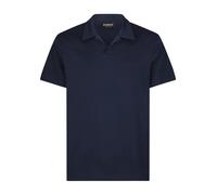 Dondup - Polo de bowling en jersey - Homme - Tops - Bleu - Taille: S