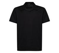 Dondup - Polo en jersey coupe regular - Homme - Tops - Noir - Taille: L