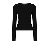 Dondup - Pull ras du cou ajusté - Femme - Pulls - Noir - Taille: 40 FR
