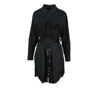 Dondup - Robe Chemise Oversize - Femme - Robes - Noir - Taille: 36 FR