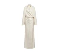 Dondup - Robe Chemisier Longue - Femme - Robes - Blanc - Taille: 38 FR