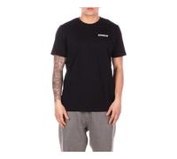 Dondup - T-shirt avec logo sur le devant - Homme - Tops - Noir - Taille: L