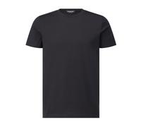 Dondup - T-shirt minimaliste avec logo - Homme - Tops - Noir - Taille: S