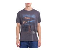 Dondup - T-shirt oversize à col rond - Homme - Tops - Multicolore - Taille: M