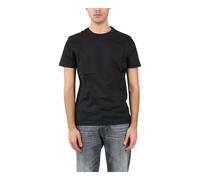 Dondup - T-shirt ras du cou brodé du logo - Homme - Tops - Noir - Taille: L