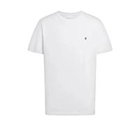 Dondup - T-shirt ras du cou regular en jersey - Homme - Tops - Blanc - Taille: L