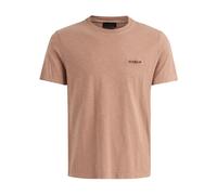Dondup - T-Shirt Regular en Jersey - Homme - Tops - Brun - Taille: M